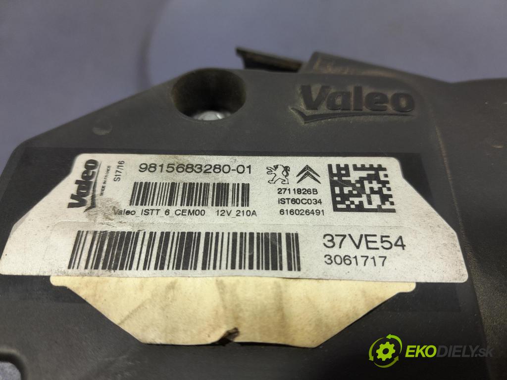 Peugeot 508 2016 Alternator 9815683280