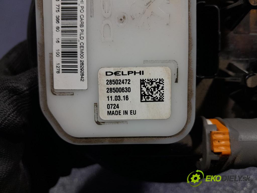 Peugeot 508 2016 čerpadlo Pohonné hmoty / Systém Měření 9677538680