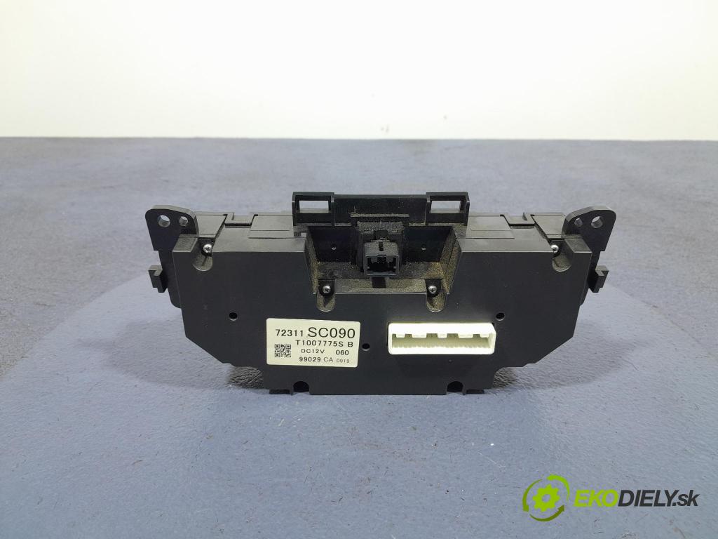 Subaru Impreza 2010 Přepínač Klimatizace: Proud vzduchu 72311SC090