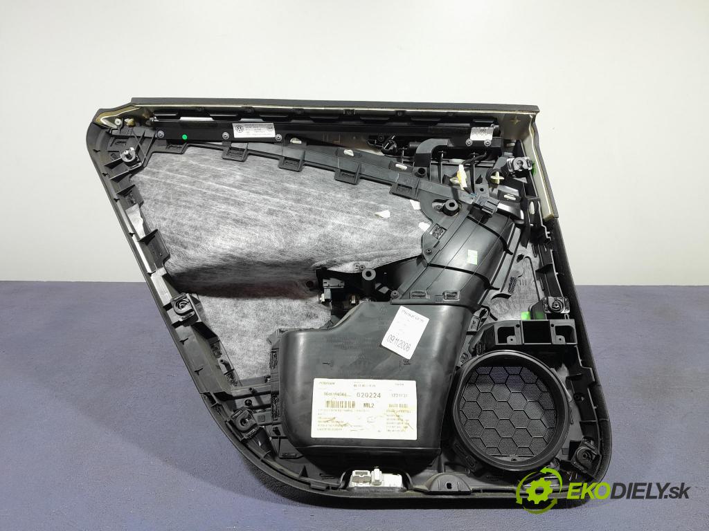 Vw Passat 2007 Čalounictví: dvere zad Prava: