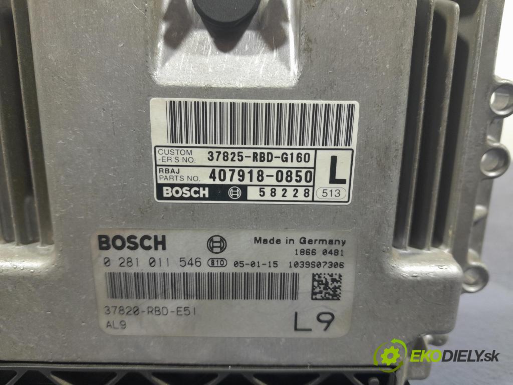 Honda Accord 2006 řídící jednotka Motor: 37825-RBD-G160