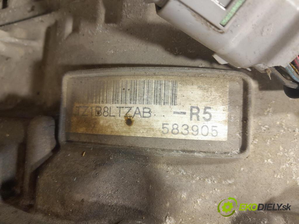 Subaru Impreza 2010 převodovka Ozubené kola: Automatický TZ1B8LTZBA