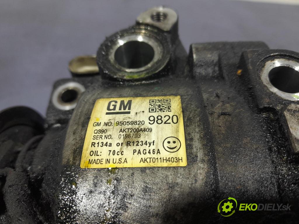 Chevrolet Aveo 2013 Kompresor: Klimatizace: 95059820