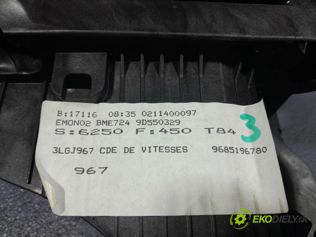 Peugeot 3008 2009 Páka: Zmeny: 9685196780