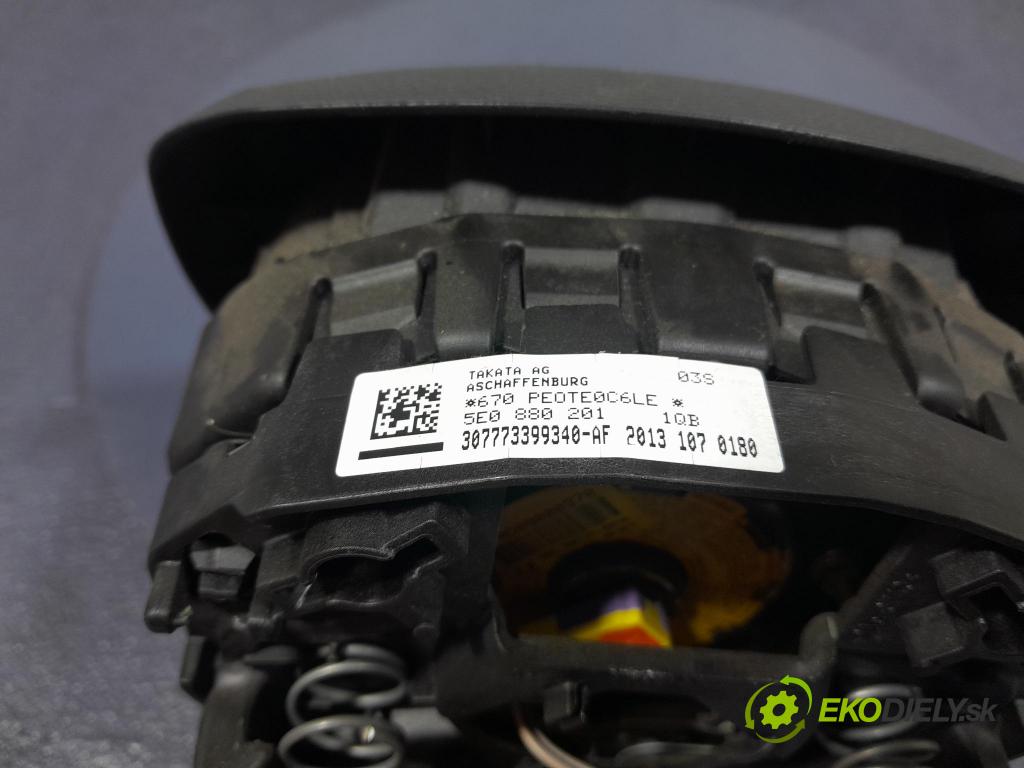 Skoda Roomster 2013 Airbag: Řidiči: x 5E0880201