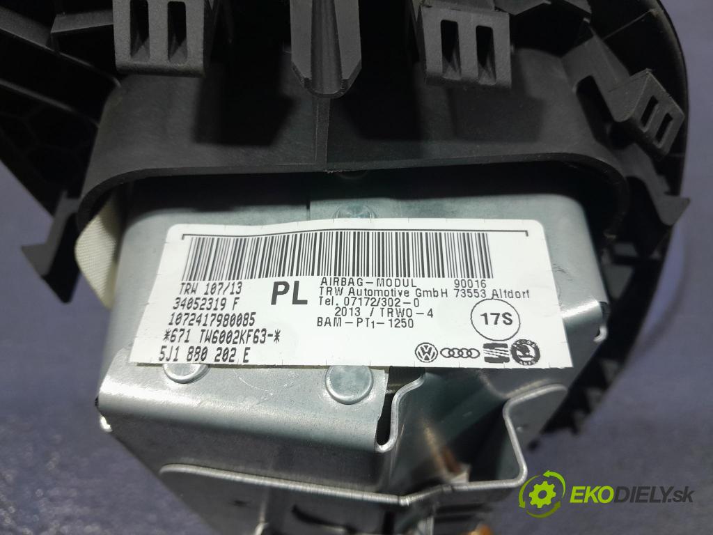 Skoda Roomster 2013 Airbag: Cestujúcí: x 5J1880202E