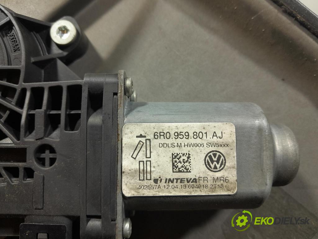 Skoda Roomster 2013 mechanizmus okna Okná: Predné Vľavo: 6R0959801AJ