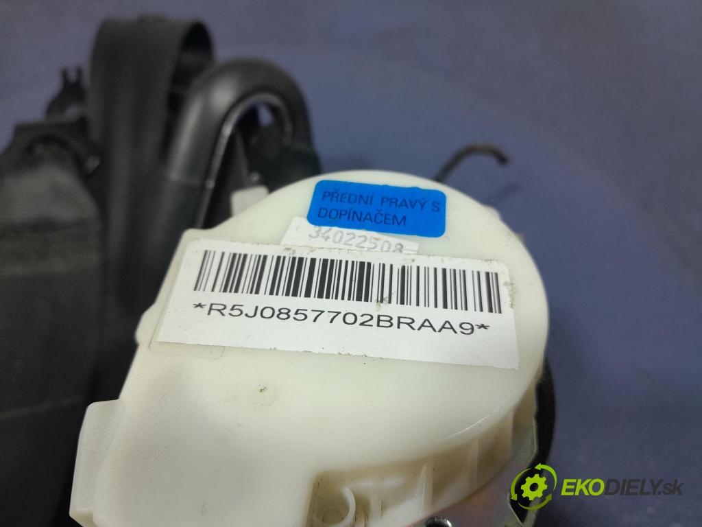 Skoda Roomster 2013 Pásy: Bezpečnosť: x 5J0857702B