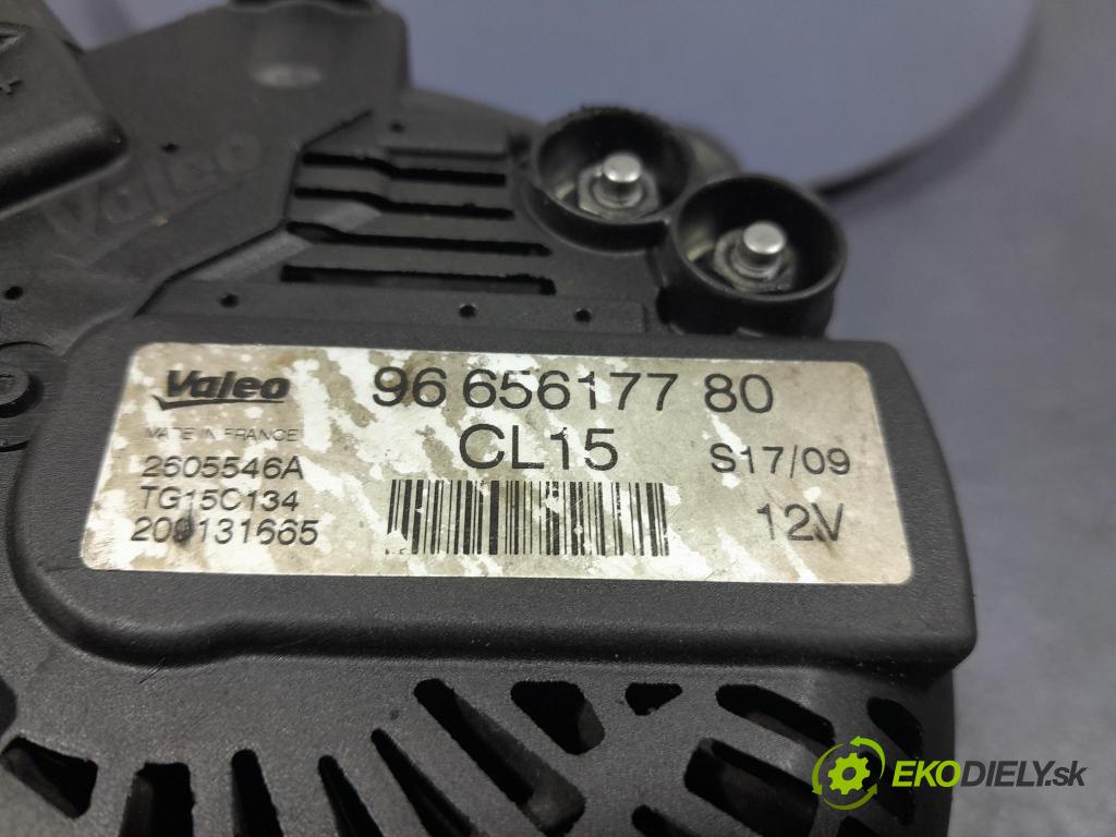 Peugeot 3008 2009 Alternator 9665617780