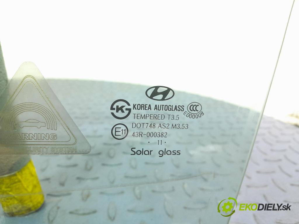 Hyundai Ix55 2011 sklo dveře před levá
