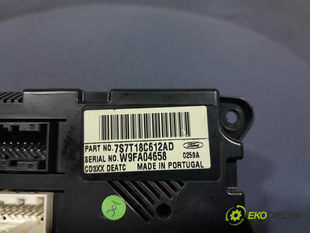 Ford S-max 2007 Přepínač Klimatizace: Proud vzduchu 7S7T18C612AD
