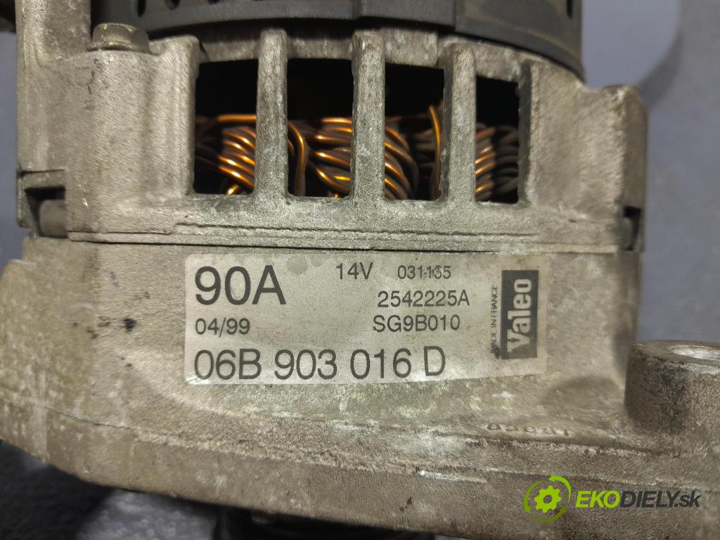 Audi A4 2000 Alternator 06B903016D