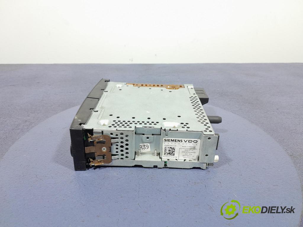 Peugeot 207 2009 Radio I Navigace: 96537894XT