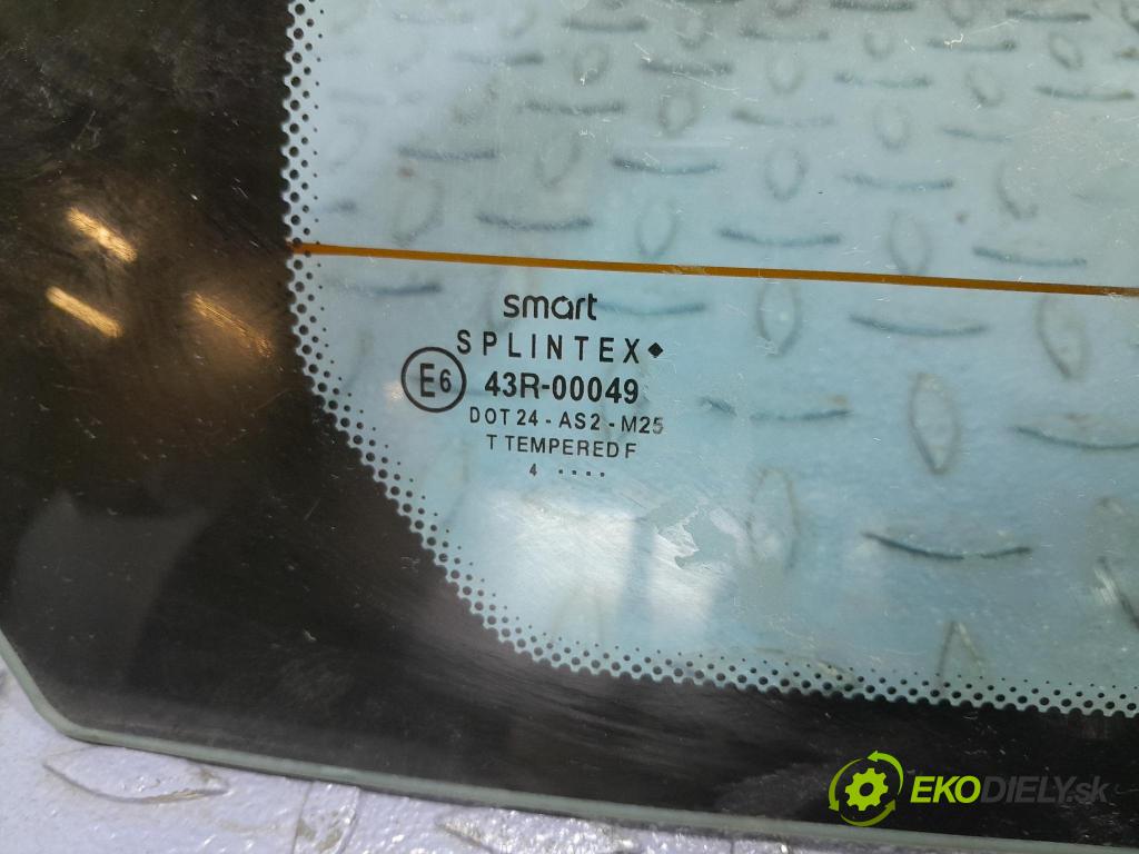 Smart Fortwo 2004 sklo zadní