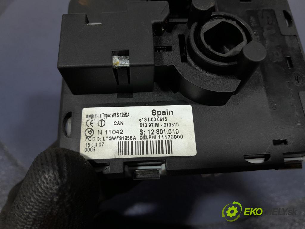 Saab 9-3 2005 Spínač zapaľovania: 12801010