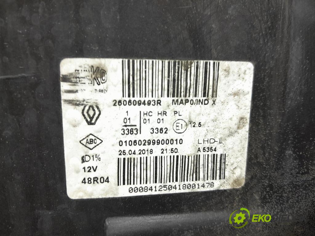 Renault Clio 2018 světlo Levý: 260609493R