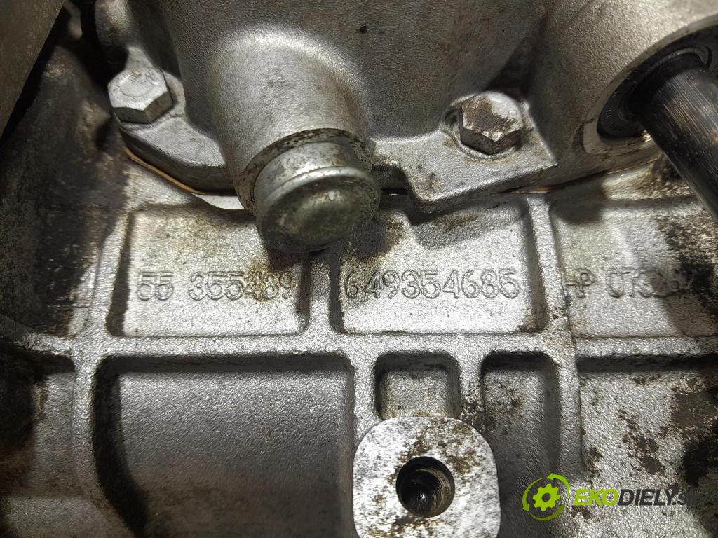 Opel Astra 2006 převodovka Ozubené kola: Manualna F17C394