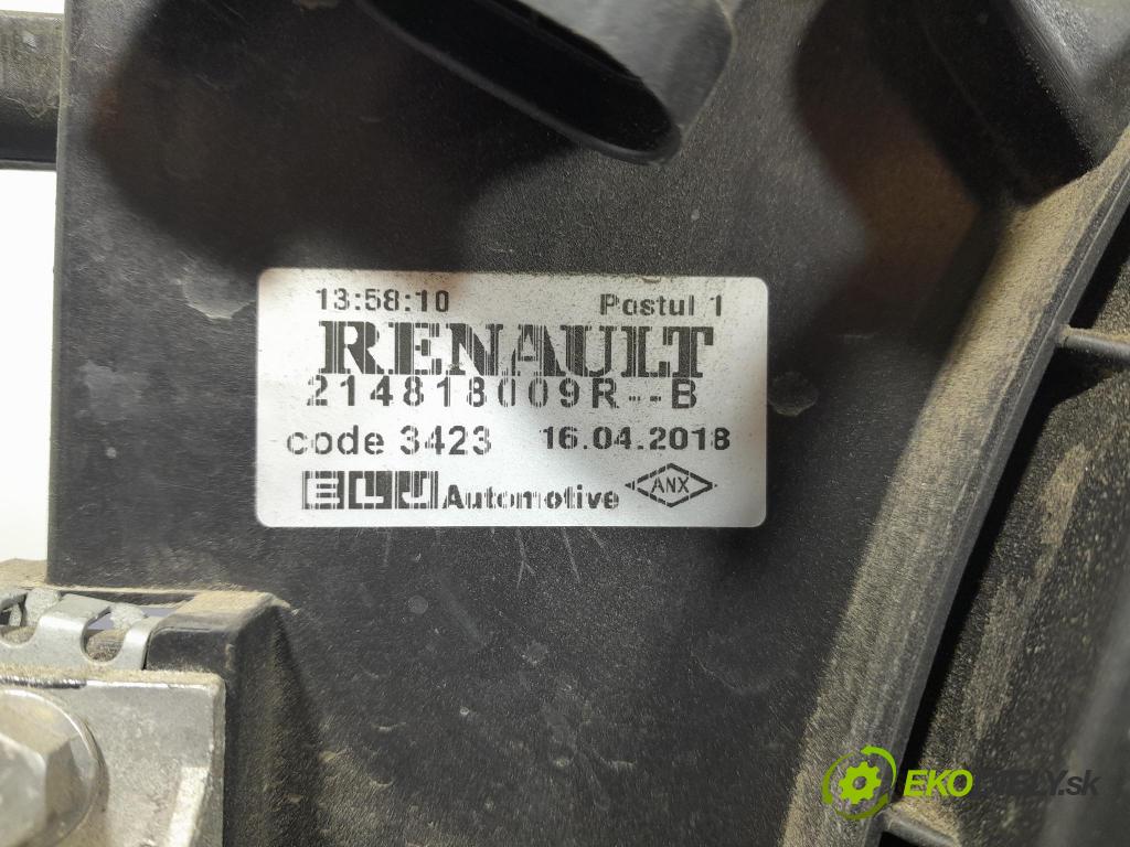 Renault Clio 2018 ventilátor Chladič: 214818009R