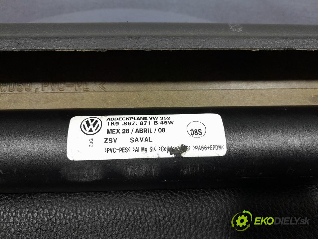 Vw Golf 2008 roleta 1K9867871B