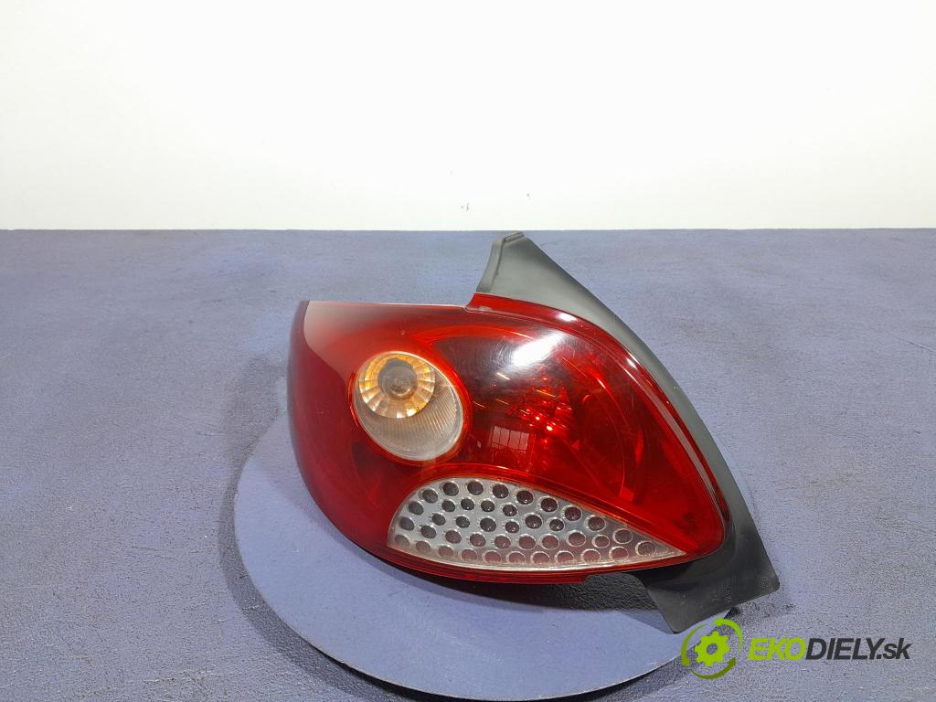 Peugeot 206 2011 svetlo / reflektor zad ľavá Vonkajsia: 9685618280