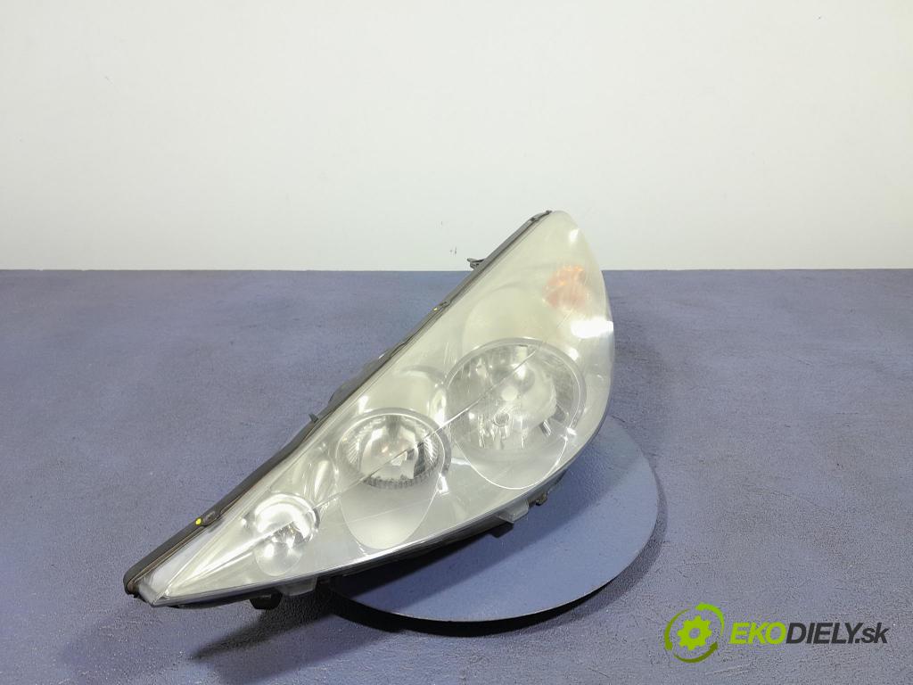 Peugeot 206 2011 Reflektor: Vľavo: 9686606780