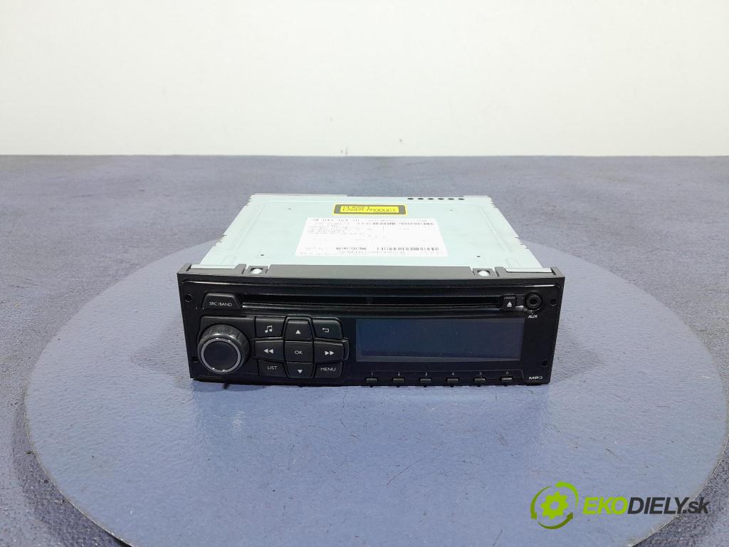 Peugeot 301 2014 Radio I Navigácia: 98049164ZD
