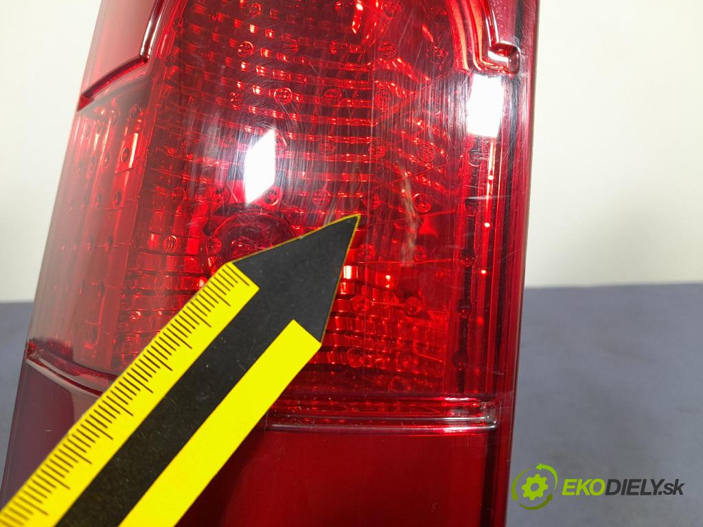 Renault Kangoo 2008 svetlo / reflektor zad ľavá Vonkajsia: M611249