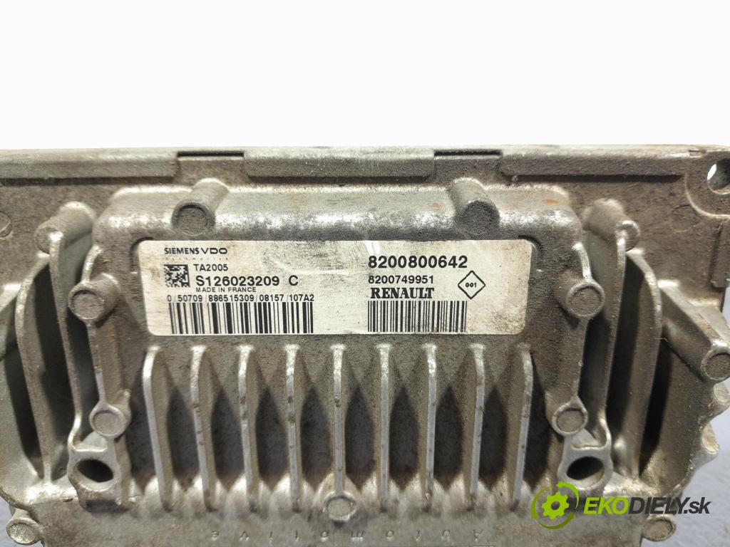 Renault Kangoo 2008 riadiaca jednotka Motor: 8200800642