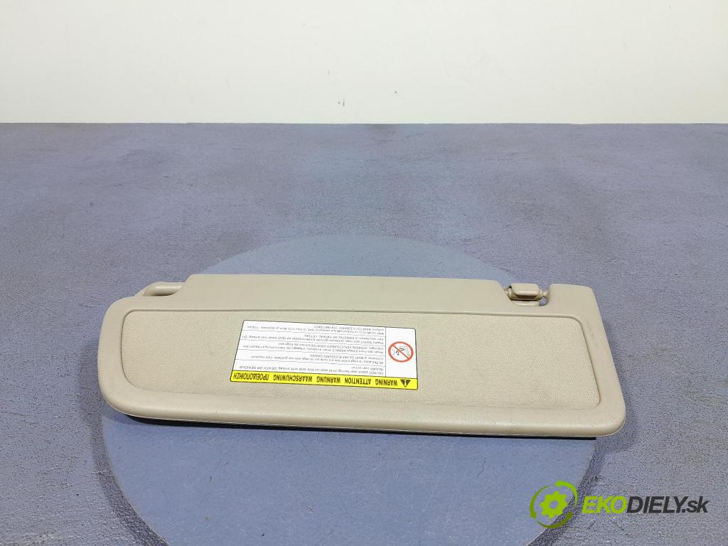 Honda Civic 2009 kryt slnečná clona