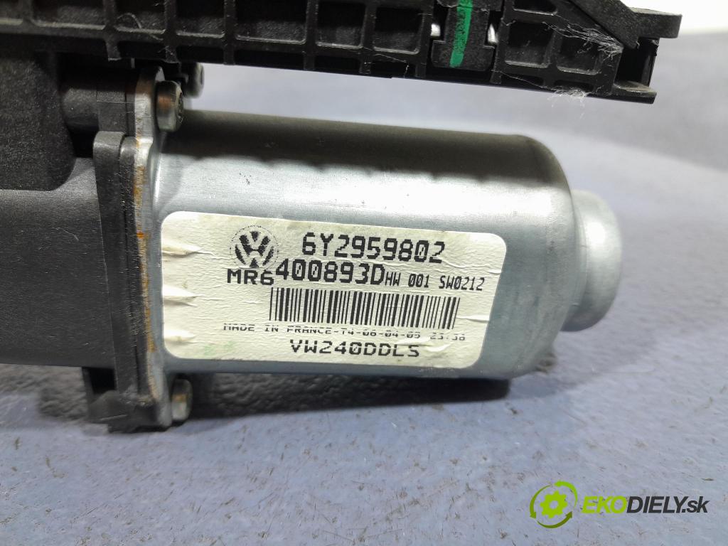 Vw Polo 2005 mechanizmus okna Okná: Predné Vľavo: 6Y2959802