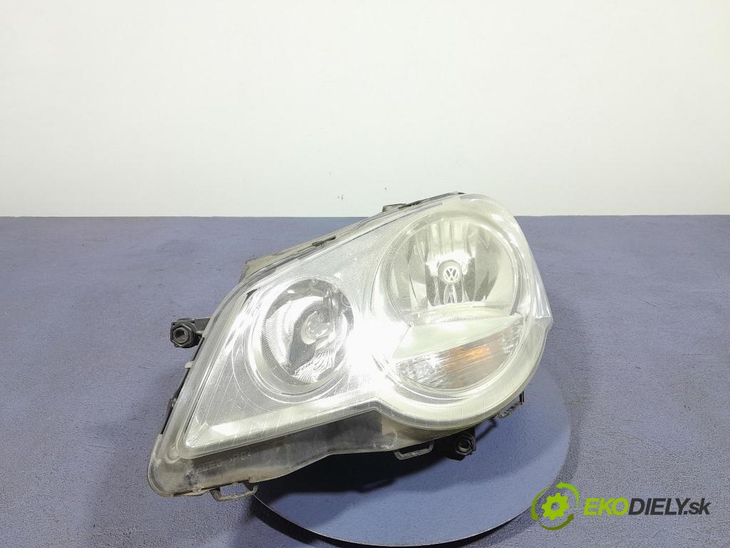 Vw Polo 2005 Reflektor: Vľavo: 6Q1941007AK