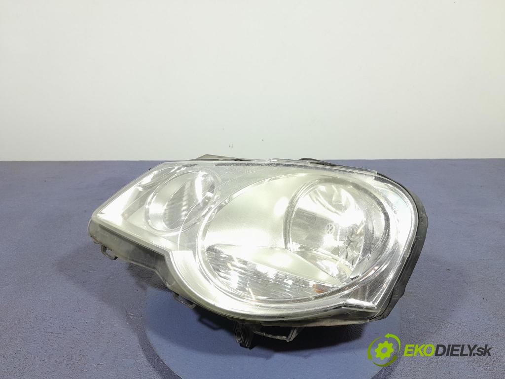 Vw Polo 2005 Reflektor: Vľavo: 6Q1941007AK