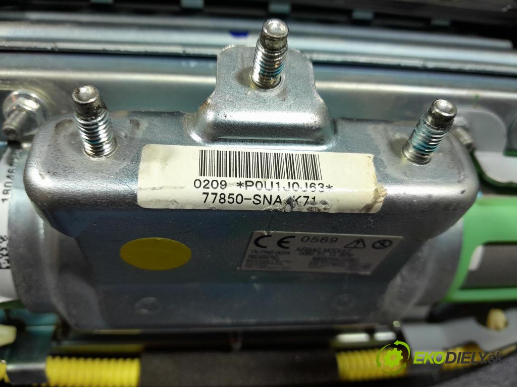Honda Civic 2009 Airbag: x 77850-SNA-K71