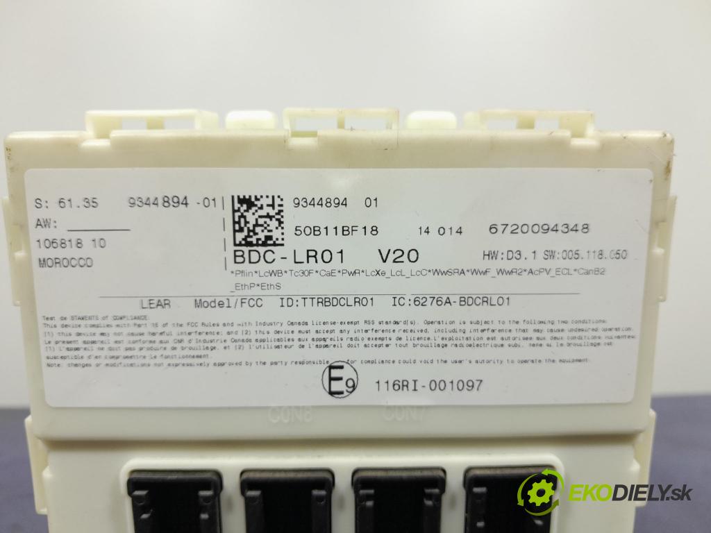 Bmw X5 2014 riadiaca jednotka Komfortu 9344894