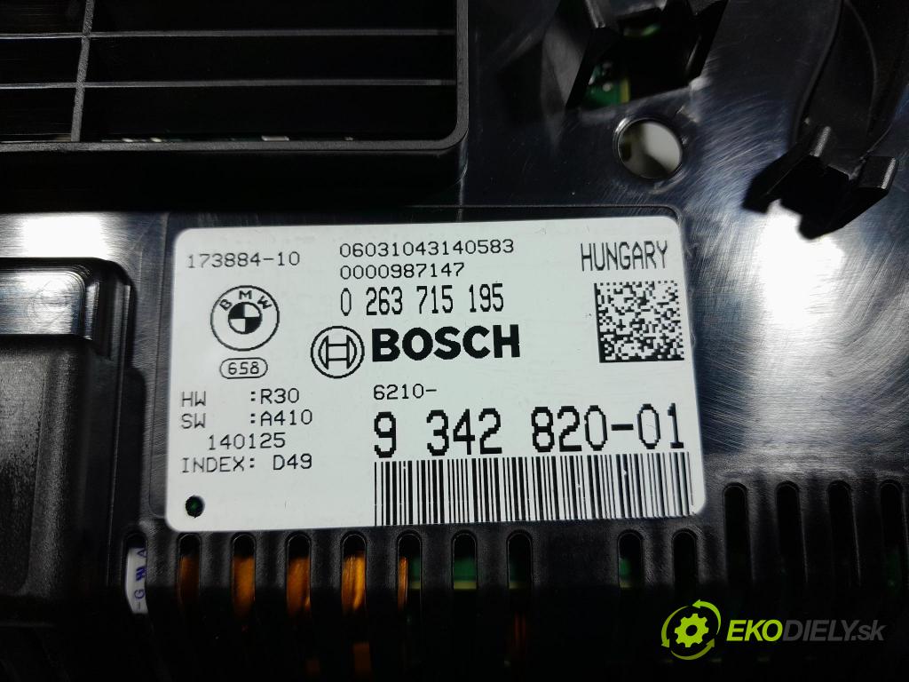 Bmw X5 2014 prístrojovka/ budíky 9342820