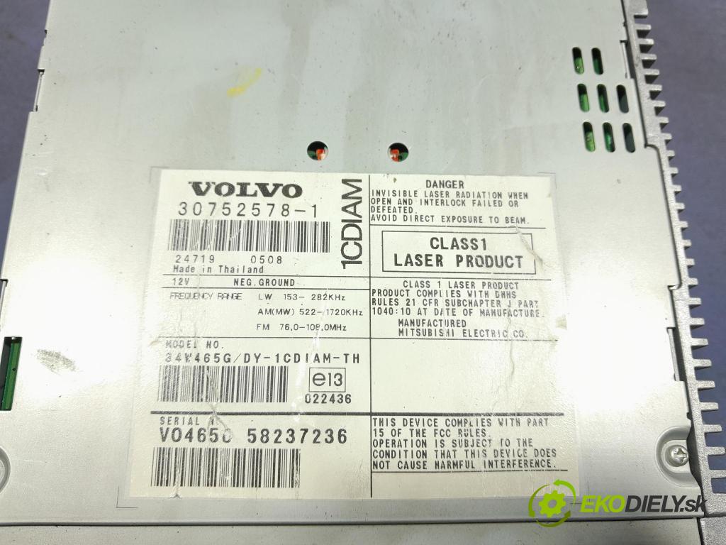 Volvo S40 2005 Radio I Navigácia: 30752578