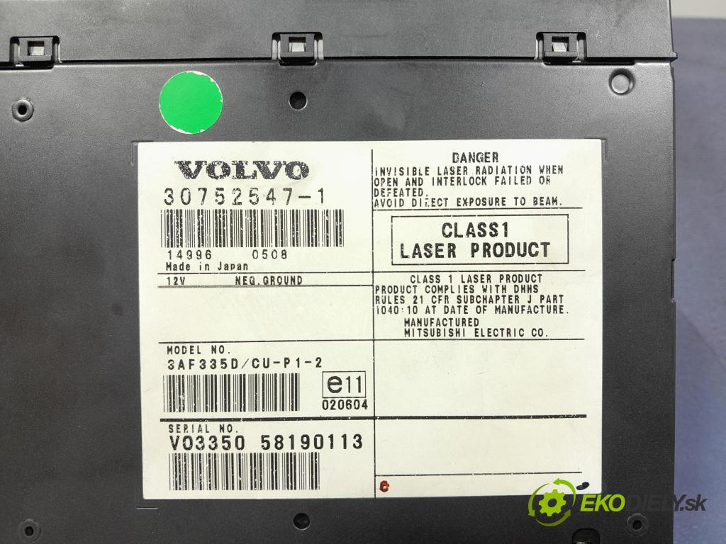 Volvo S40 2005 Radio I Navigácia: 30752547