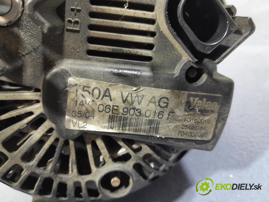 Audi A6 2005 Alternator 06E903016F
