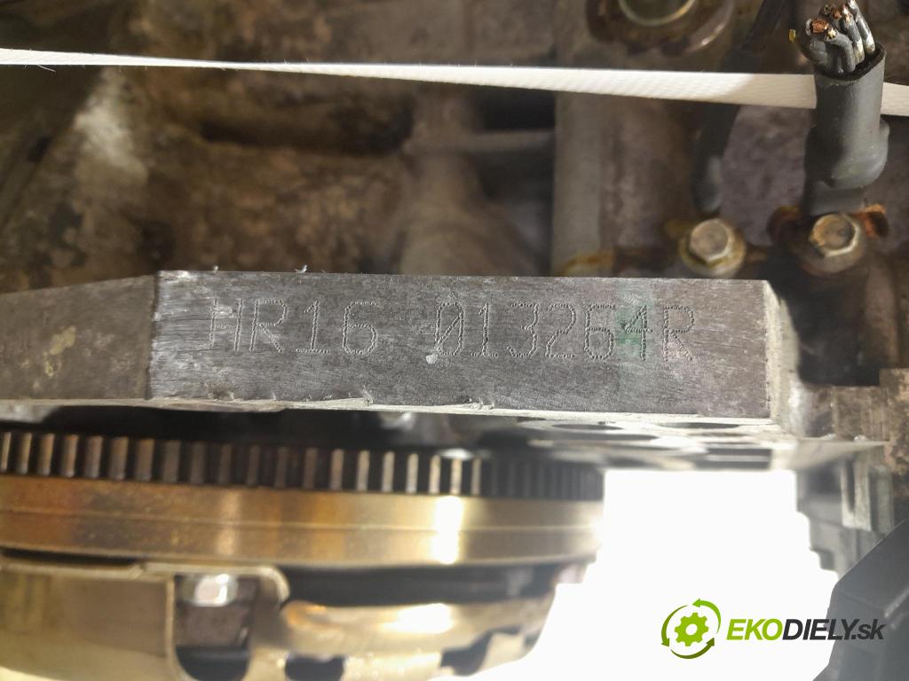Nissan Qashqai 2011 motor Benzín HR16DE