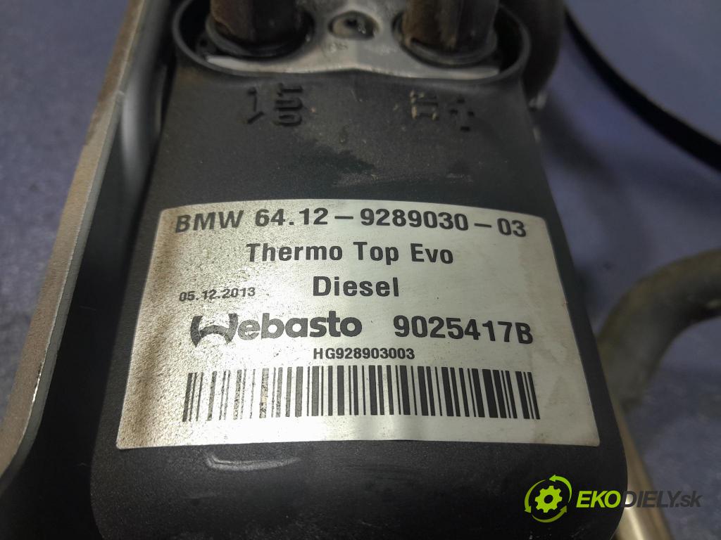 Bmw X5 2014 Webasto 9289030