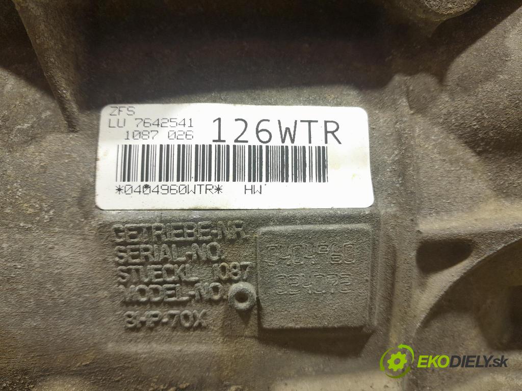 Bmw X5 2014 převodovka Ozubené kola: Automatický 8HP70X