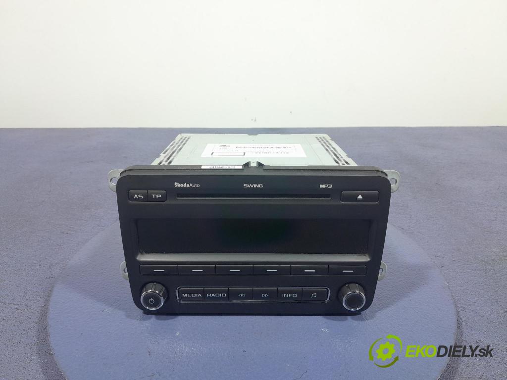 Skoda Fabia 2013 Radio I Navigace: 5J0035161D