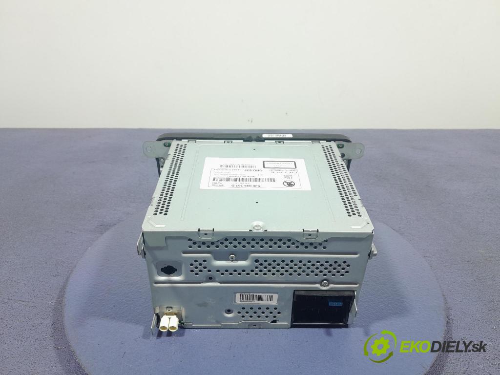 Skoda Fabia 2013 Radio I Navigace: 5J0035161D