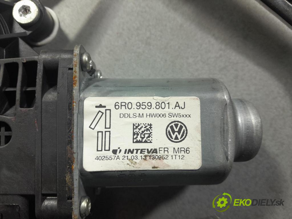 Skoda Fabia 2013 mechanismus stahování Sklenka: před Levý: 6R0959801AJ