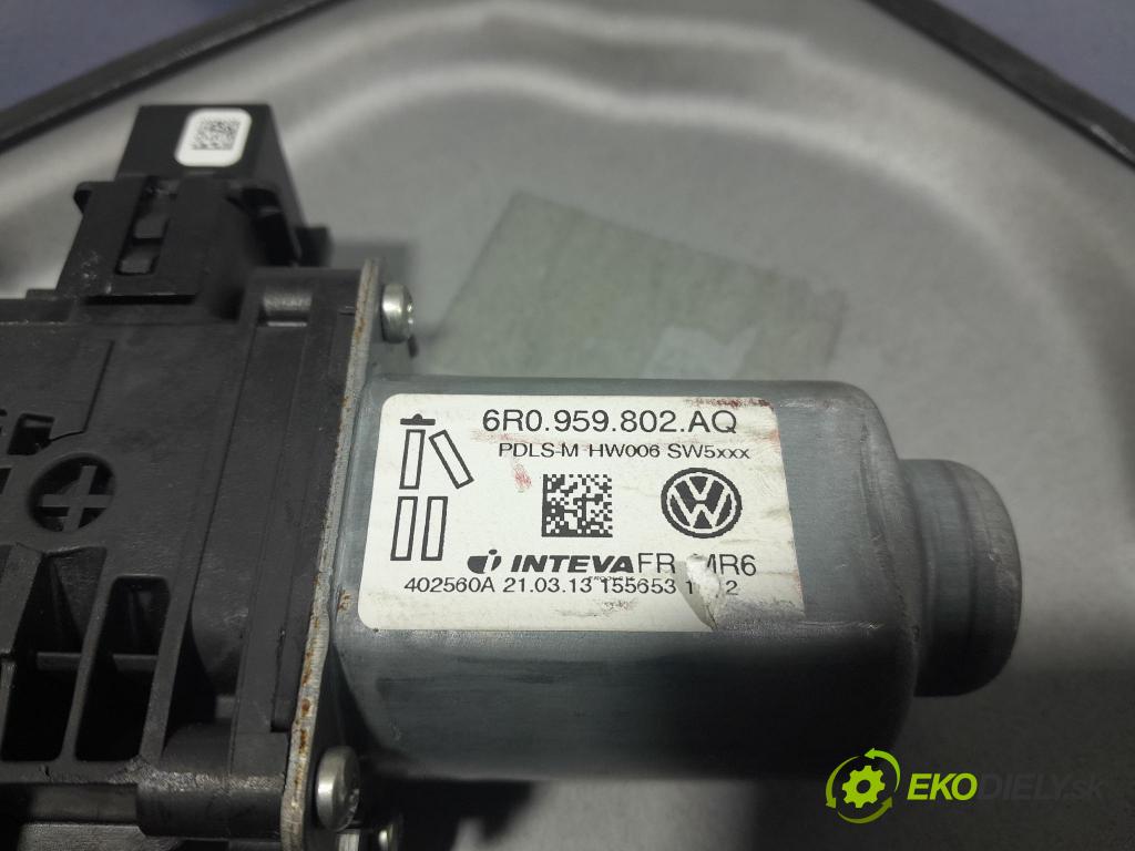Skoda Fabia 2013 mechanismus stahování Sklenka: před v pravo: 6R0959802AQ