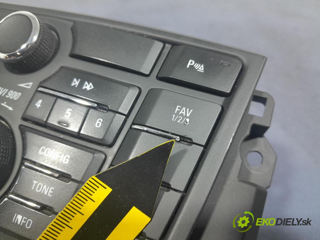 Opel Astra 2012 Přepínač Radio Navigace 13360095