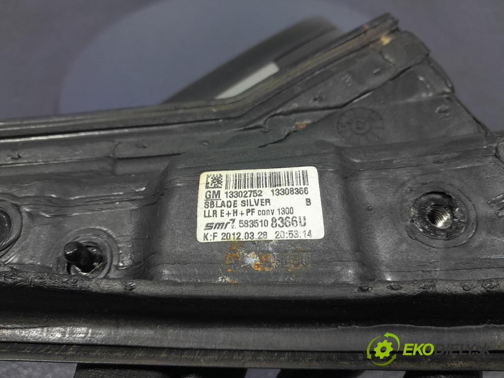 Opel Astra 2012 zrkadlo pravé 