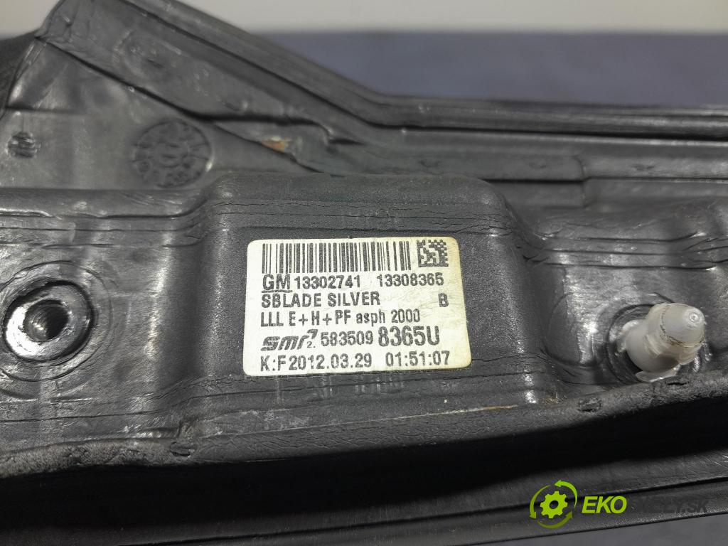 Opel Astra 2012 zrkadlo Vľavo: 