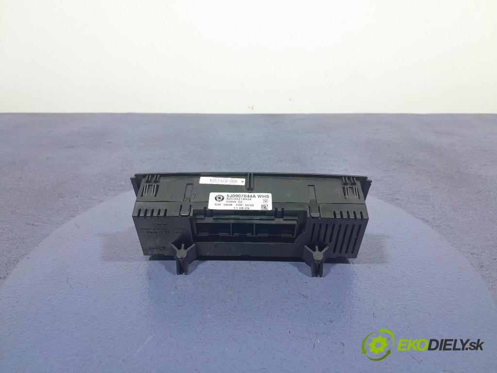 Skoda Fabia 2009 prepínač Klimatizácia: Prúd vzduchu: 5J0907044A