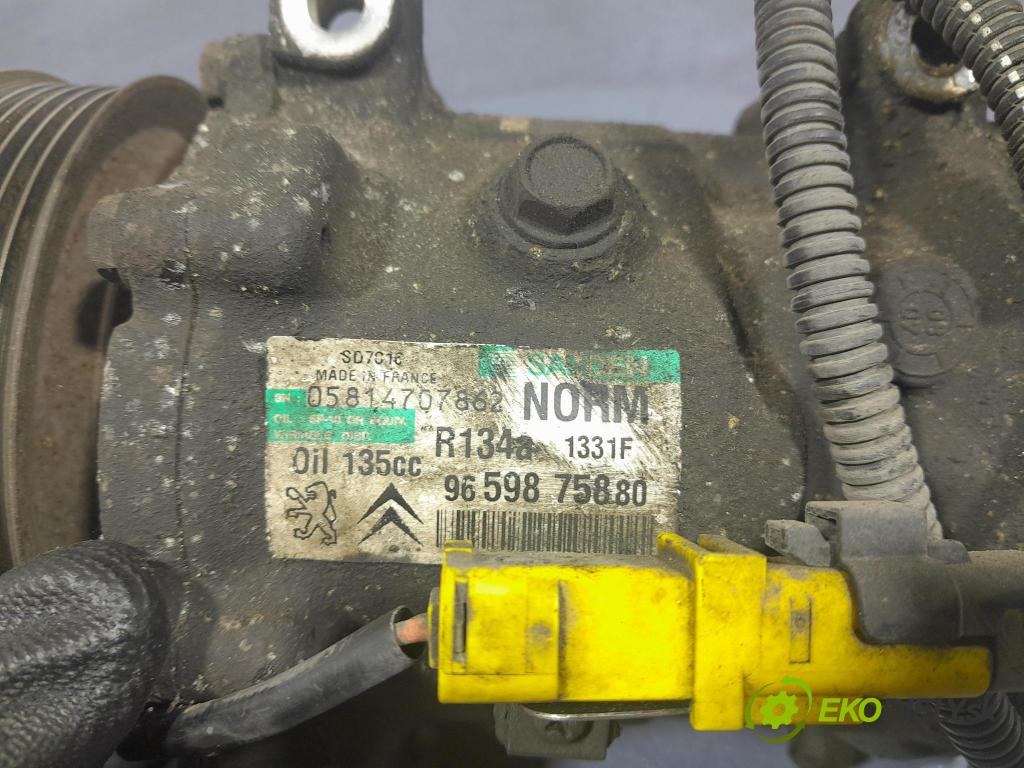 Peugeot 308 2008 Kompresor: Klimatizácia: 9659875880